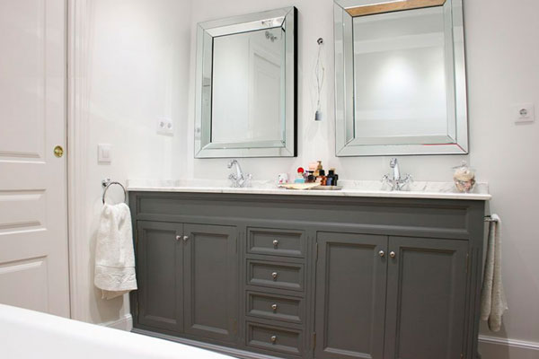 muebles de madera para baño en Torrelodones